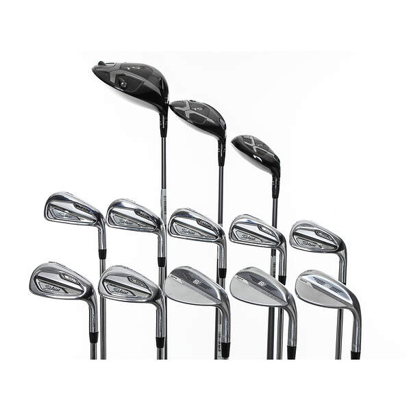 Titleist T100 Iron with TS Woods Complete Golf Club Set 2nd Swing Golf